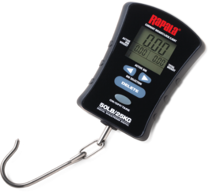 Rapala 25kg Compact Touch Screen Digital Scale - Best quality fishing setup - Anglersbay