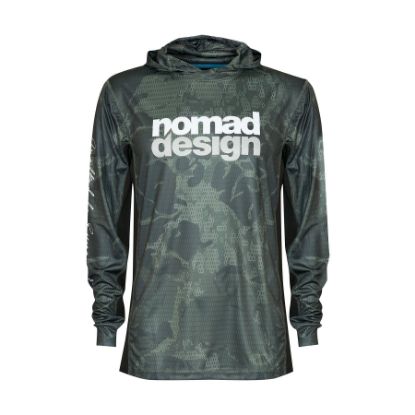 Hooded Shirt Camo Splice Khaki - fishing equipment stores - Anglersbay