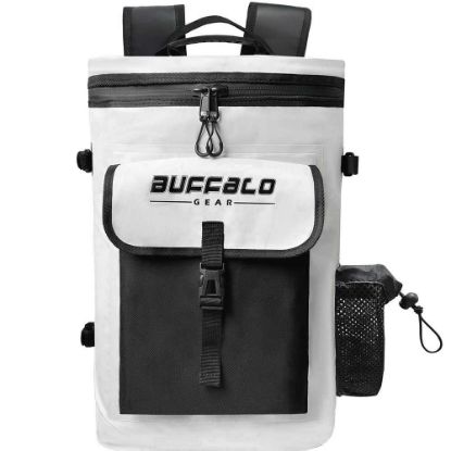 Picture of Buffalo Gear 30L Insulated Fishing Cooler Backpack With Drain Valve