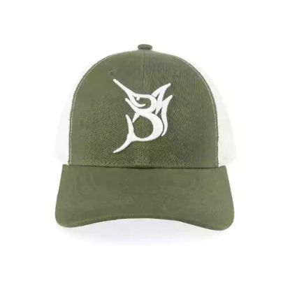 Picture of Bob Marlin Baseball Hat Army Green
