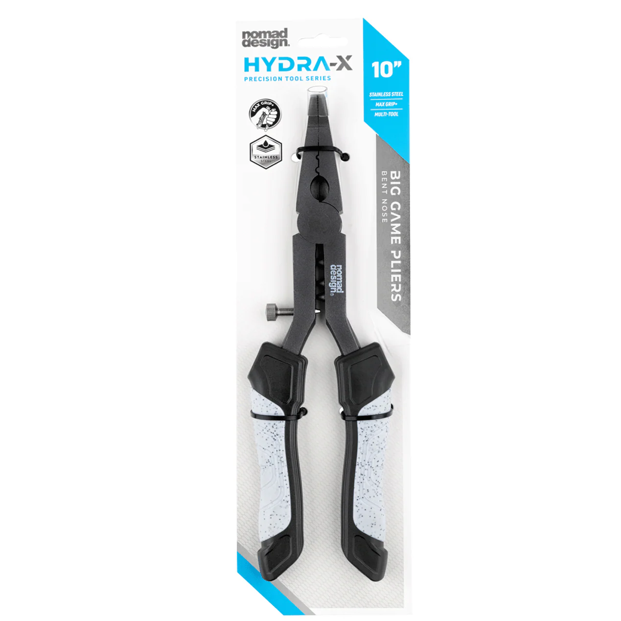 Picture of Nomad Hydra-X 10" Big Game Bent Nose Stainless Pliers