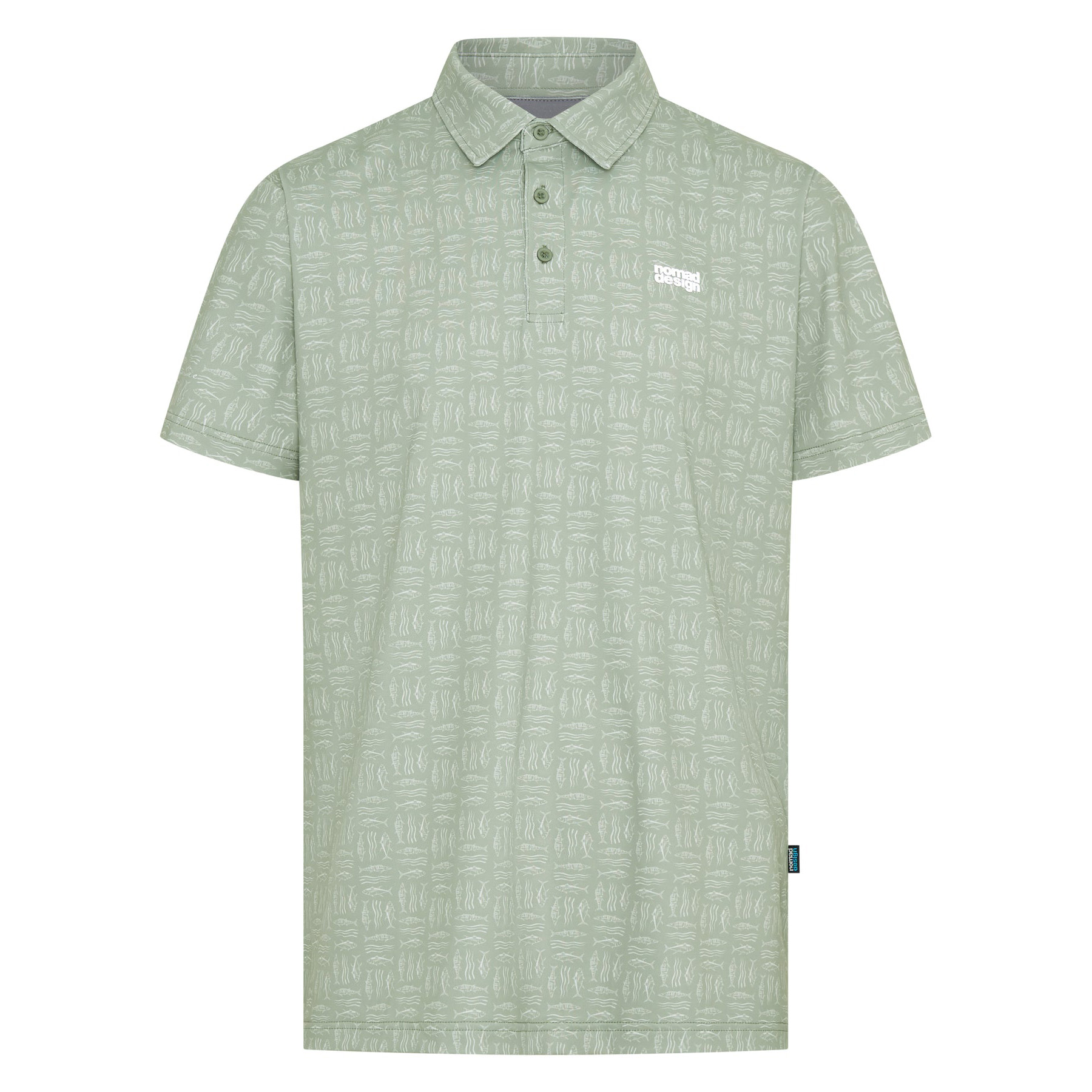 Picture of Nomad Polo Shirt Big Game Sage