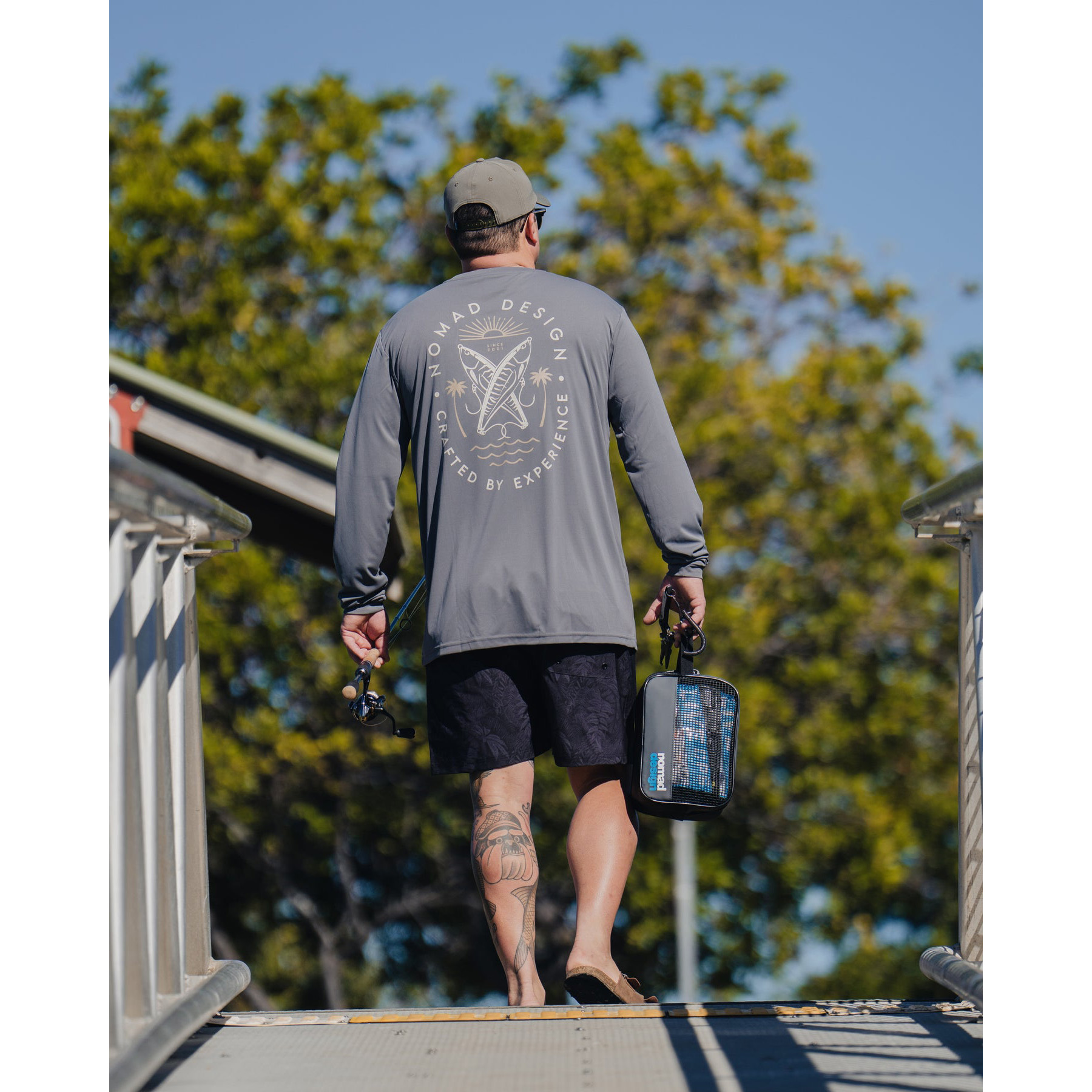 Picture of Nomad Tech Fishing Shirt Rise of the Madscad 