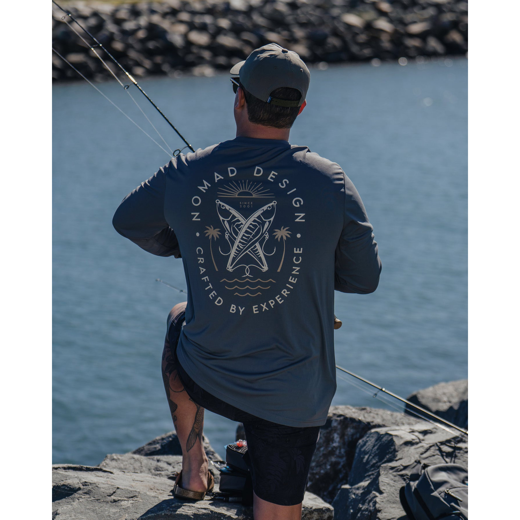 Picture of Nomad Tech Fishing Shirt Rise of the Madscad 