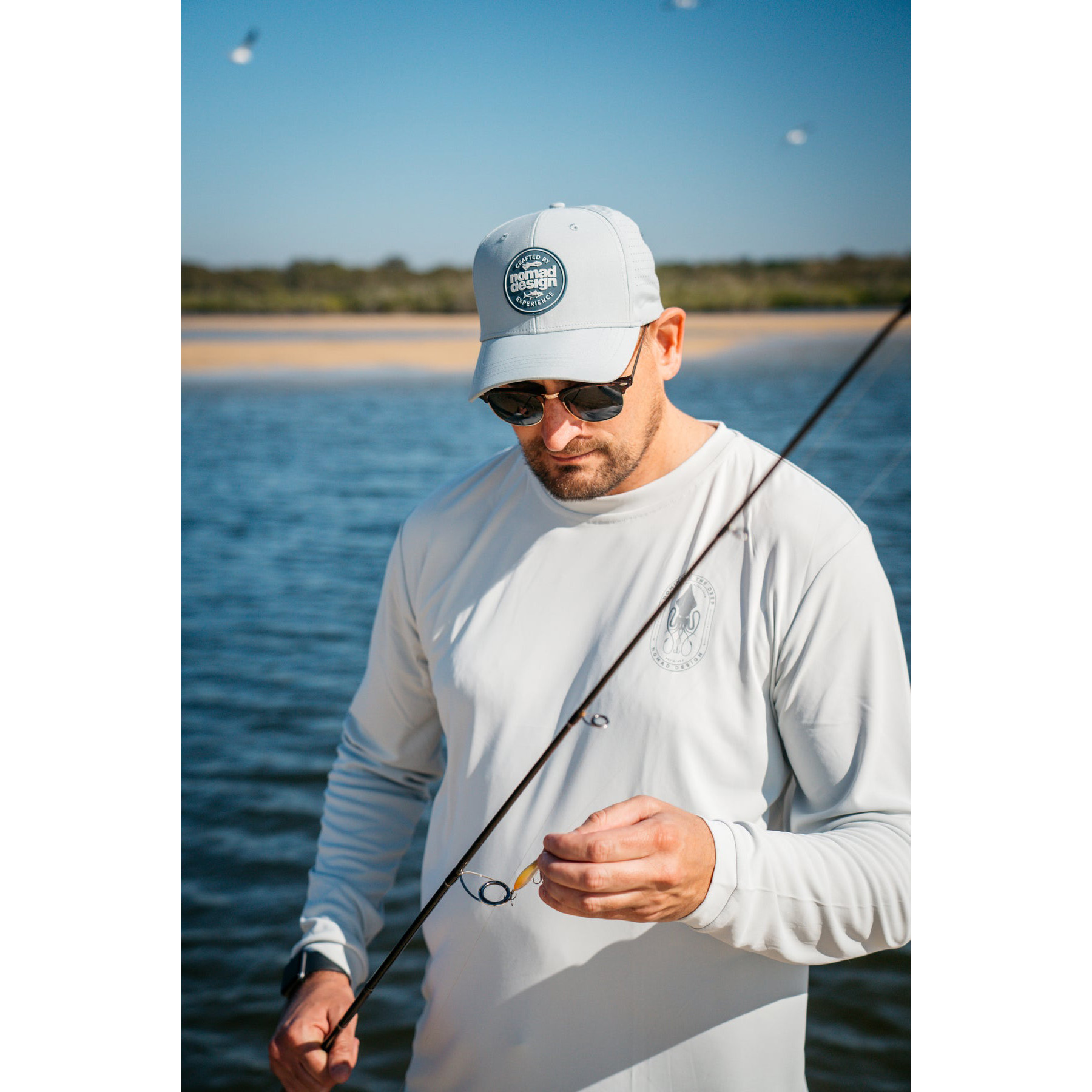 Picture of Nomad Tech Fishing Shirt Squidtrex Domination