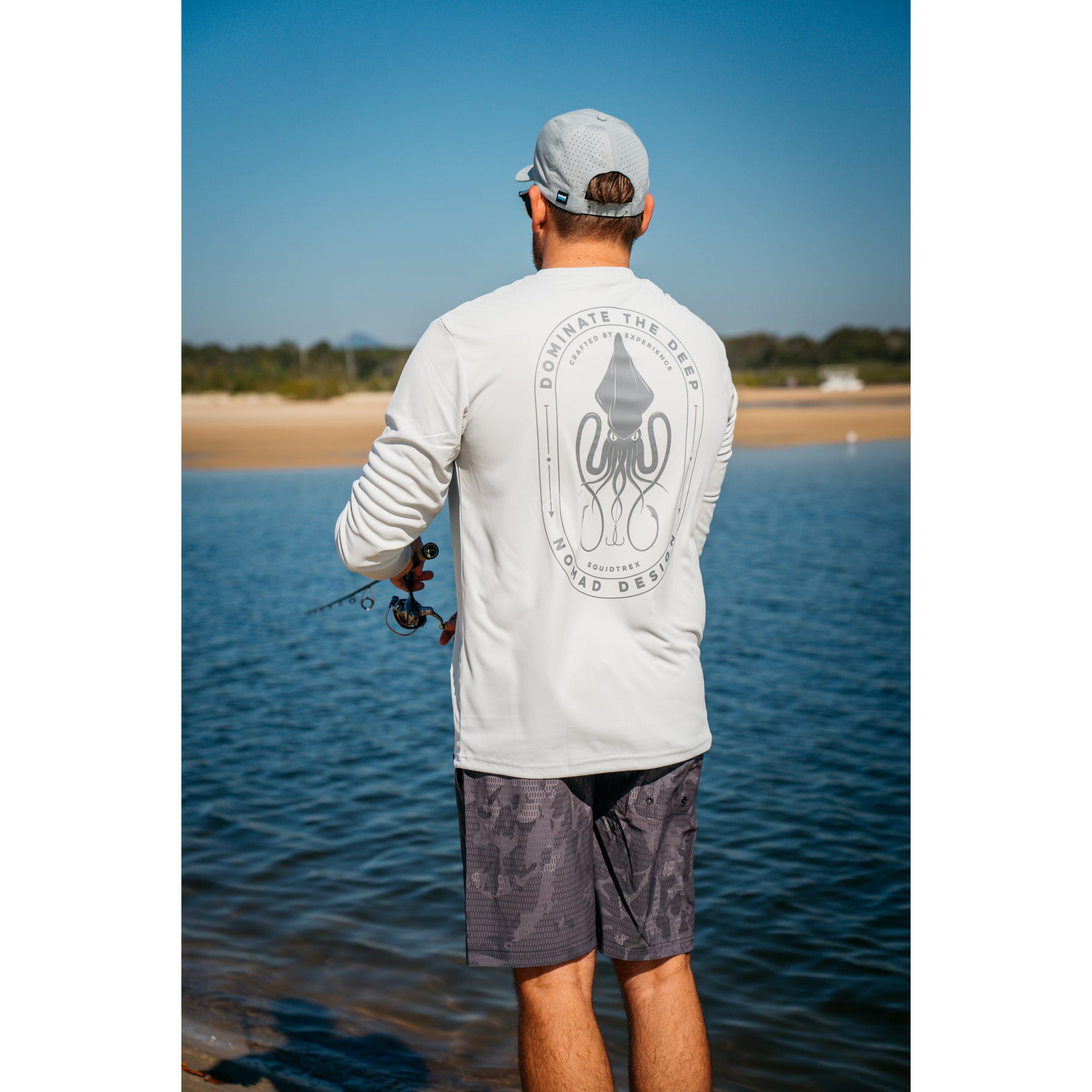 Picture of Nomad Tech Fishing Shirt Squidtrex Domination